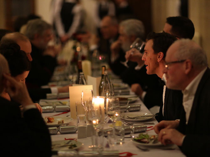 Formal dinner at St Stephens House Oxford